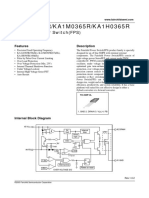 KA1L0365R/KA1M0365R/KA1H0365R: Fairchild Power Switch (FPS)