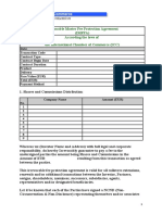 Irrevocable Master Fee Protection Agreement (IMFPA)