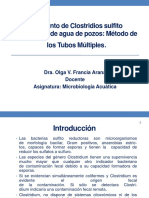 PRÁCTICA 7. Recuento de Clostridios Sulfito Reductores de Agua de