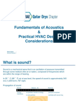 Fundamentals of Acoustics & Practical HVAC Design Considerations. Demir Doken Acoustic Engineer