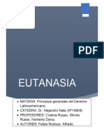 Trabajo Sobre Eutanasia