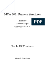 MCA 202: Discrete Structures: Instructor Neelima Gupta Ngupta@cs - Du.ac - in