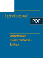 A Quoi Sert La Sociologie