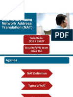 Cisco TAC Entry Training - 9 - Network Address Translation (NAT)