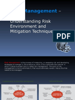 Risk Management Project Report