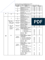 I I II II III III: Zoology Course Structureundercbcs (