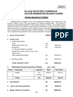 Khadi & Village Industries Commission Project Profile For Gramodyog Rojgar Yojana Papad Manufacturing