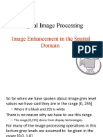 Digital Image Processing: Image Enhancement in The Spatial Domain