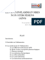 Les Anti Inflammatoires Non Sterodiens Ains