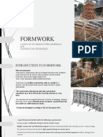 Formwork: A Study of Its Various Types, Materials AND Construction Techniques