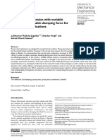 Analysis of Suspension With Variable Stiffness and Variable Damping Force For Automotive Applications