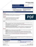 Safe Working Procedure: Construction Dust: Cutting Paving Blocks, Kerbs and Flags