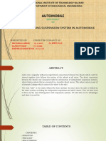 Automobile: Semi Floating Suspension System in Automobile