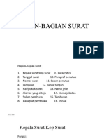 Bagian-Bagian Surat