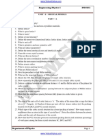 Unit - I - Crystal Physics Part - A