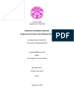 Financial Statements Analysis: Bangko de Oro & Bank of The Philippine Islands