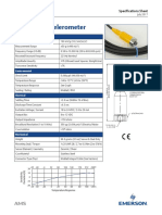 Specifications Sheet Industrial Accelerometer A0322lc Ams en 39608 PDF