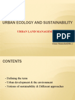 Urban Ecology