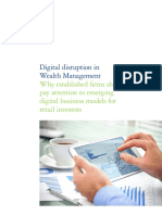 Digital Disruption in Wealth Management