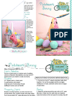 Patchwork Bunny: Supplies