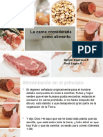 La Carne Considerada Como Alimento