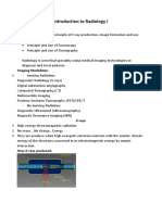 Introduction To Radiology I