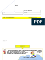 Learning Activity Sheet: Grade/Section: Name: LRN