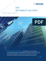 Next Generation Hybrid Network Visibility Solution: Series 4000 Platform