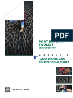 Port Reform Toolkit: Labor Reform and Related Social Issues