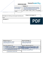 Lesson Plan 7th Grade Science