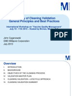 A Survey of Cleaning Validation General Principles and Best Practices 2013