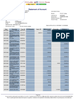 Statement of Account: Date Tran Id Remarks UTR Number Instr. ID Withdrawals Deposits Balance