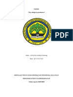 Paper "My College in Pandemics": Name: Jelvin Dey Gratsyia Paerung NPM: PK 115 017 018