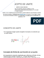 Tema 2 Cont. Concepto de Limite