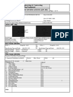 Negemco For Engineering & Contracting Processing Equipment Welding Procedure Spcifications (Qw-482)