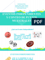 Eventos Independientes y Conteo de Puntos Muestrales