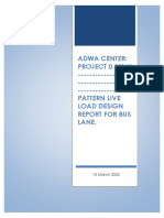 Bus Lane Pattern Live Loading