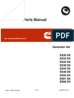 Parts Manual: Generator Set