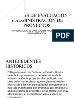 Técnicas de Evaluación y Administración de Proyectos