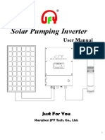 Jfy Solar Pump User Manual