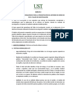 GUIA #4 Pautas Formales Informe en Derecho UST 2020