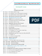 Current Affairs Science and Tech May To Dec 2019 PDF