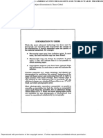 Psychology On The March - American Psychologists and World War Ii (Professionalization, United States) Capshew, James Herbert.