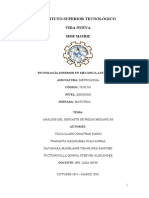 Analisis Del Desgaste de Piezas Mecanicas