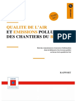 Qualite Air Emissions Polluants Chantiers BTP - 2017 Rapport - v2 PDF