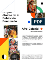 Grupos Étnicos de La Población Panameña