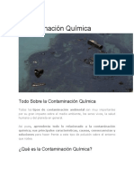 Contaminación Química Ciclos V y VI