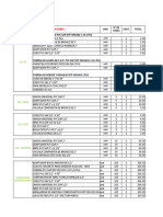 Lista de Accesorios Sistem Agua