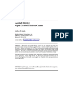 Asphalt Rubber Open Graded Friction Course: Jeffrey R. Smith