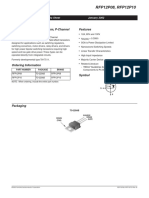 Rfp12P08, Rfp12P10: 12A, 80V and 100V, 0.300 Ohm, P-Channel Power Mosfets Features